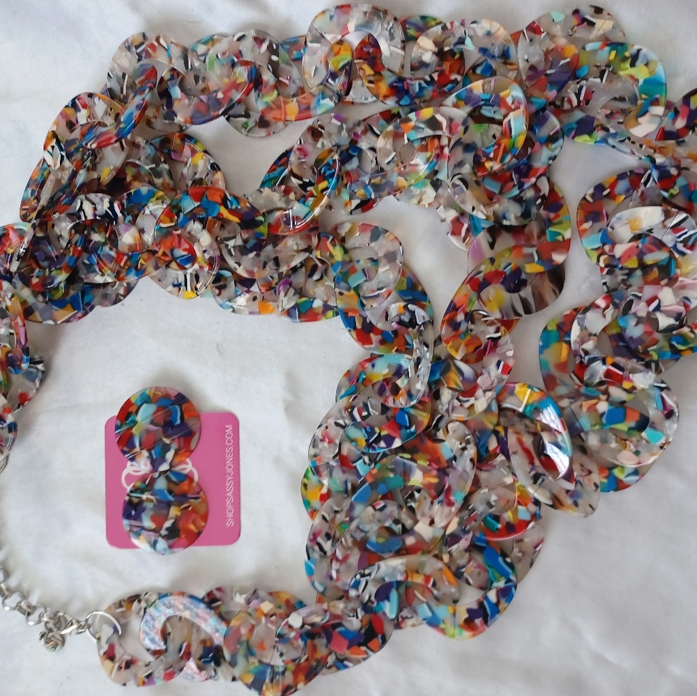 Sassy Jones Zaria Necklace w/Studs